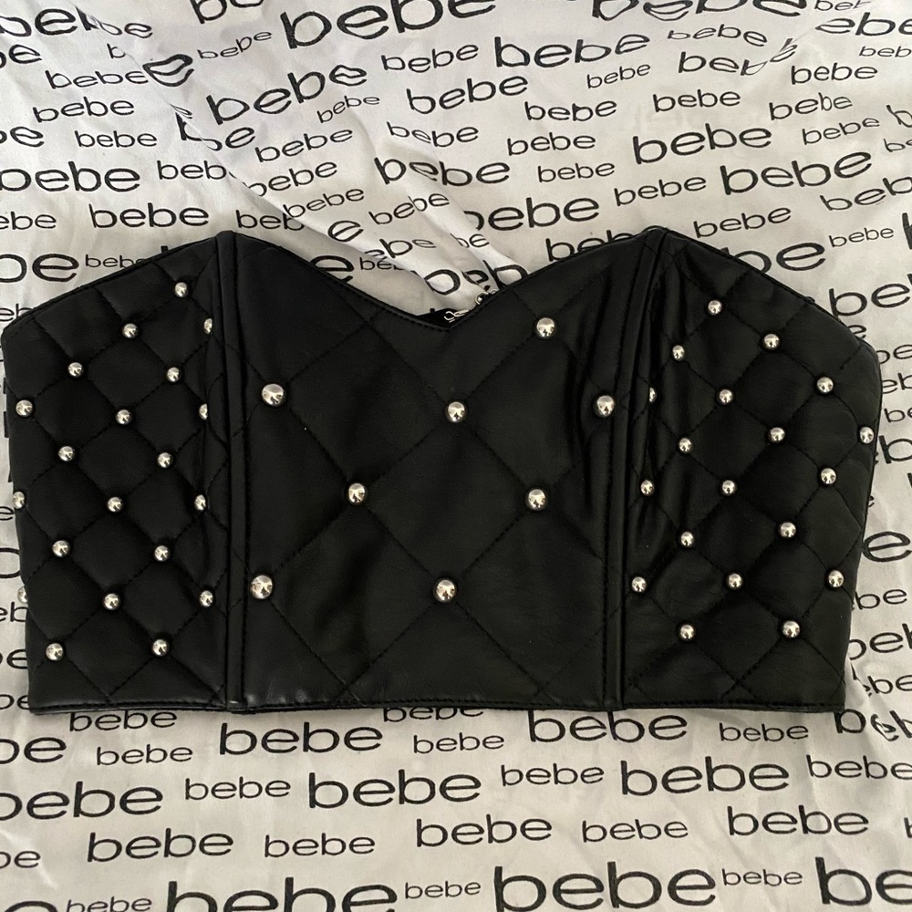 F21 Studded Crop Top